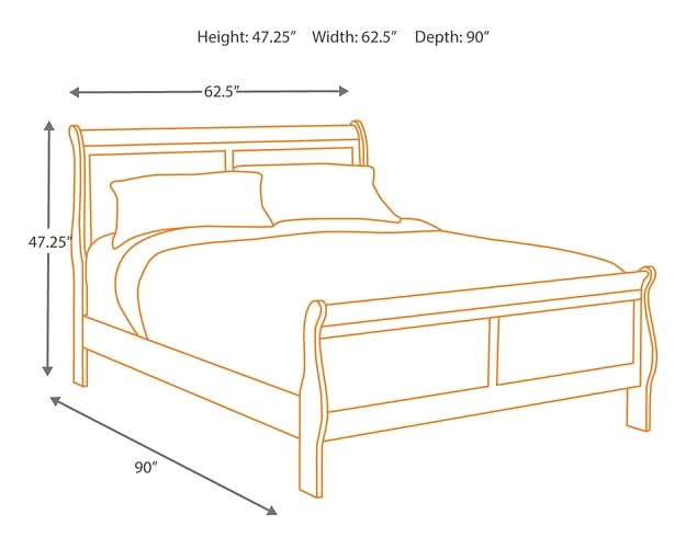 Ashley Express - Alisdair Sleigh Bed - Walo Furniture