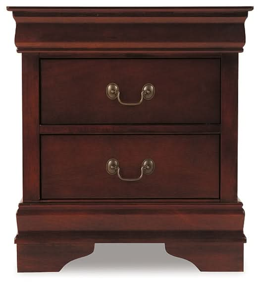 Ashley Express - Alisdair Two Drawer Night Stand - Walo Furniture