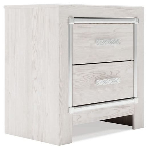 Ashley Express - Altyra Two Drawer Night Stand - Walo Furniture