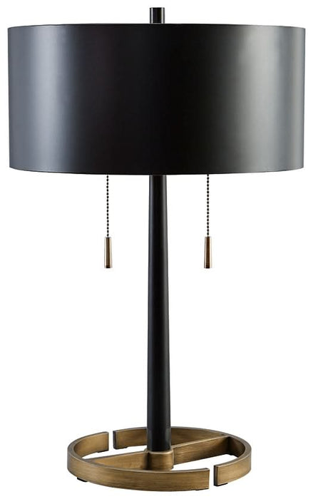 Ashley Express - Amadell Metal Table Lamp (1/CN) - Walo Furniture