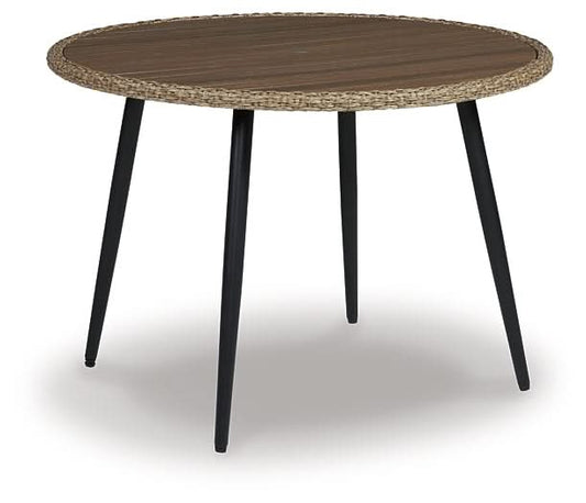 Ashley Express - Amaris Round Dining Table - Walo Furniture