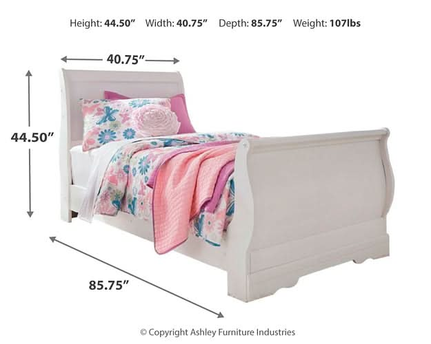 Ashley Express - Anarasia Sleigh Bed - Walo Furniture