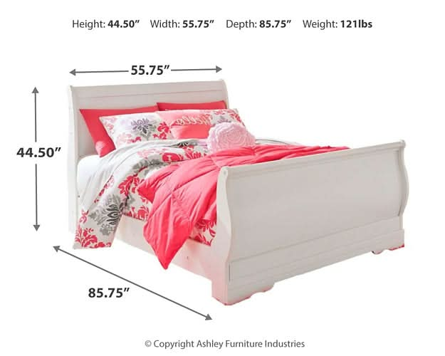 Ashley Express - Anarasia Sleigh Bed - Walo Furniture