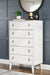 Ashley Express - Aprilyn Queen Bookcase Headboard with Dresser, Chest and Nightstand - Walo Furniture