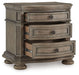 Ashley Express - Ardenfield Three Drawer Night Stand - Walo Furniture