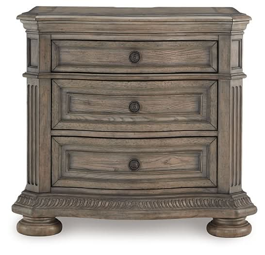 Ashley Express - Ardenfield Three Drawer Night Stand - Walo Furniture