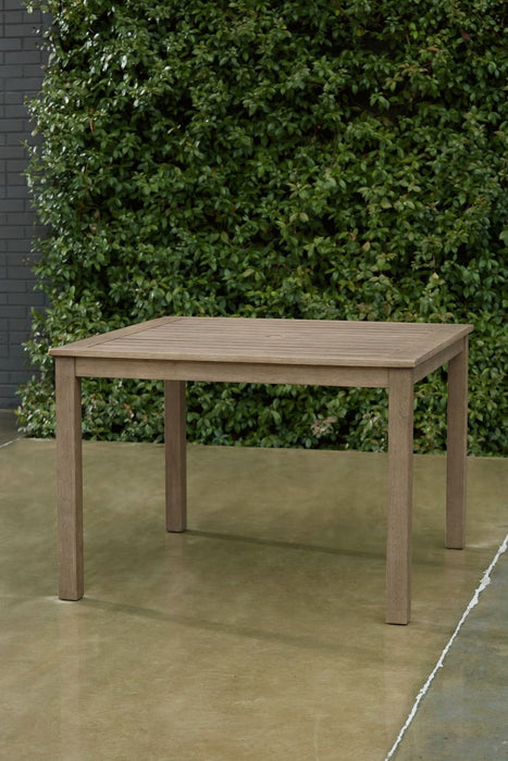 Ashley Express - Aria Plains Square Dining Table w/UMB OPT - Walo Furniture