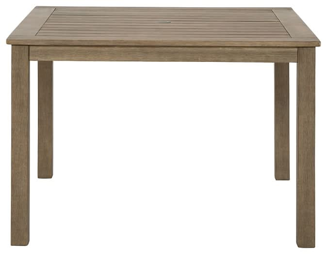 Ashley Express - Aria Plains Square Dining Table w/UMB OPT - Walo Furniture