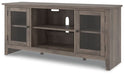 Ashley Express - Arlenbry LG TV Stand w/Fireplace Option - Walo Furniture