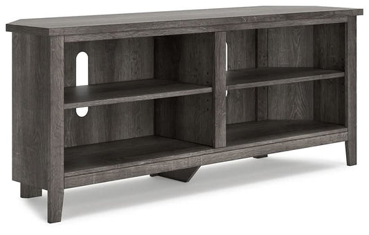 Ashley Express - Arlenbry Medium Corner TV Stand - Walo Furniture