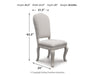 Ashley Express - Arlendyne Dining UPH Side Chair (2/CN) - Walo Furniture