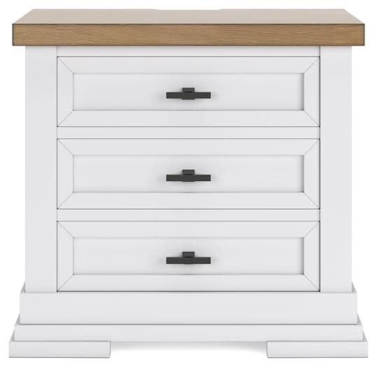 Ashley Express - Ashbryn Three Drawer Night Stand - Walo Furniture