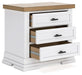 Ashley Express - Ashbryn Three Drawer Night Stand - Walo Furniture