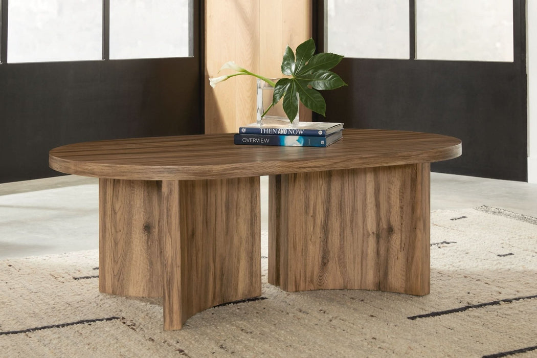 Ashley Express - Austanny Coffee Table with 2 End Tables - Walo Furniture