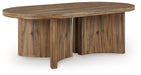 Ashley Express - Austanny Oval Cocktail Table - Walo Furniture