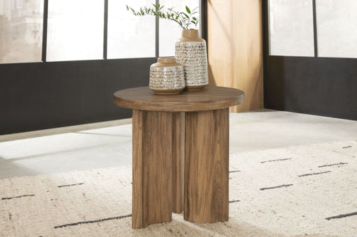 Ashley Express - Austanny Round End Table - Walo Furniture