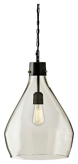 Ashley Express - Avalbane Glass Pendant Light (1/CN) - Walo Furniture