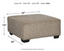 Ashley Express - Ballinasloe Oversized Accent Ottoman - Walo Furniture