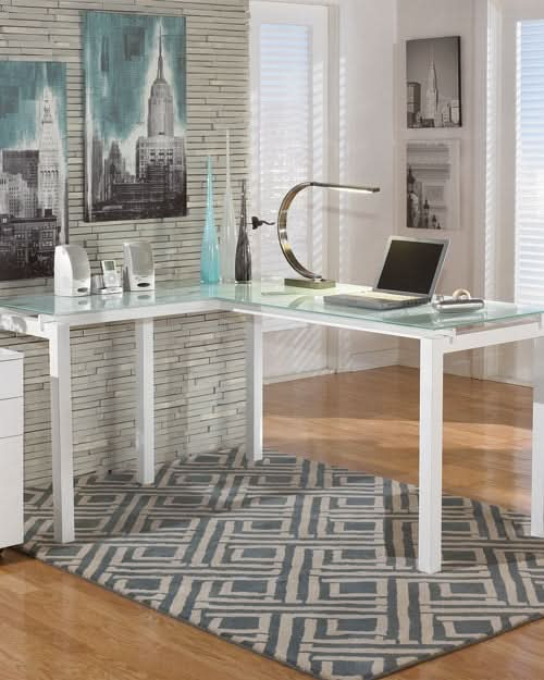 Ashley Express - Baraga L - Desk - Walo Furniture