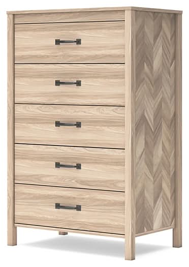 Ashley Express - Battelle Five Drawer Chest - Walo Furniture