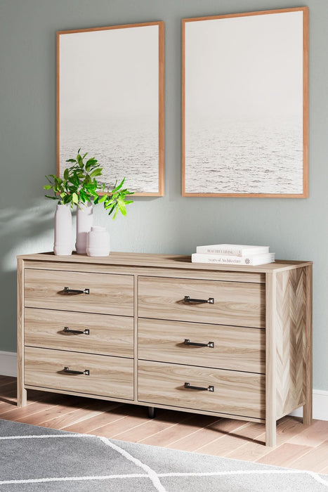 Ashley Express - Battelle Six Drawer Dresser - Walo Furniture