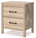 Ashley Express - Battelle Two Drawer Night Stand - Walo Furniture