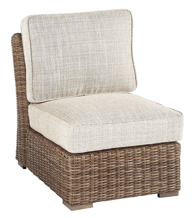 Ashley Express - Beachcroft Armless Chair w/Cushion - Walo Furniture