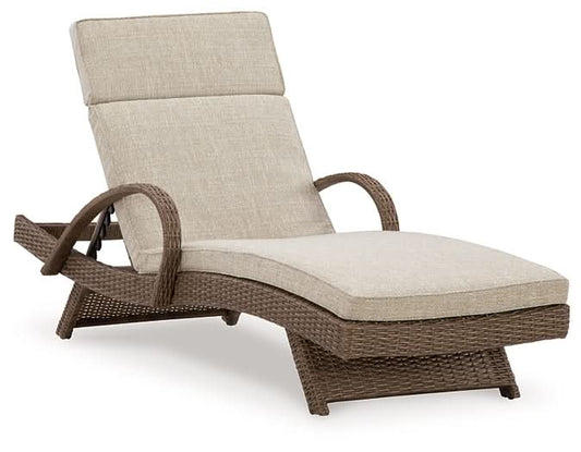 Ashley Express - Beachcroft Chaise Lounge with Cushion - Walo Furniture