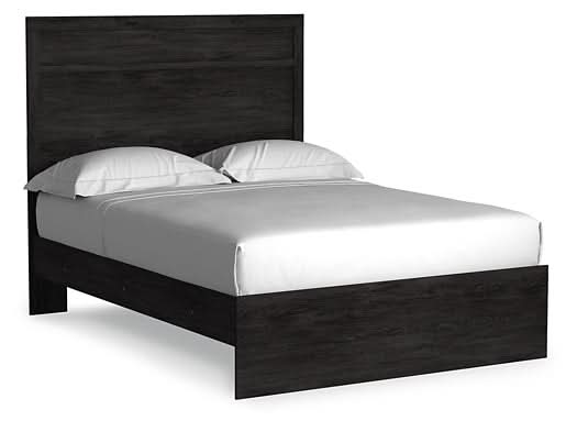 Ashley Express - Belachime Full Panel Bed with 2 Nightstands - Walo Furniture