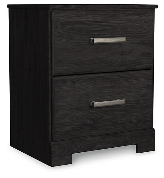 Ashley Express - Belachime Two Drawer Night Stand - Walo Furniture