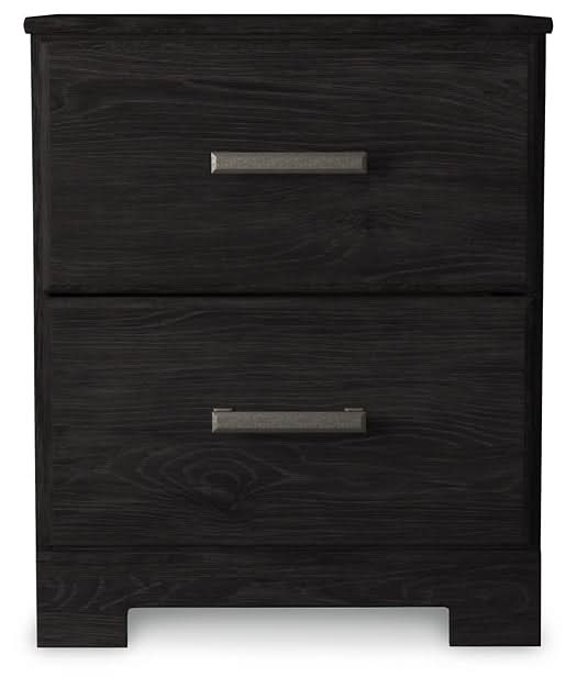 Ashley Express - Belachime Two Drawer Night Stand - Walo Furniture