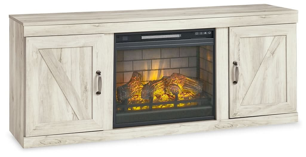 Ashley Express - Bellaby 4 - Piece Entertainment Center with Electric Fireplace - Walo Furniture