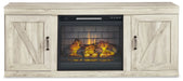 Ashley Express - Bellaby 4 - Piece Entertainment Center with Electric Fireplace - Walo Furniture