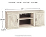 Ashley Express - Bellaby LG TV Stand w/Fireplace Option - Walo Furniture