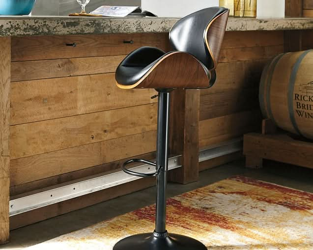 Ashley Express - Bellatier Tall UPH Swivel Barstool(1/CN) - Walo Furniture