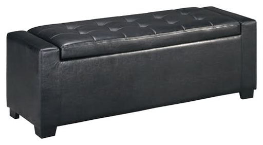 Ashley Express - Benches Upholstered Storage Bench - Walo Furniture