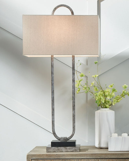 Ashley Express - Bennish Metal Table Lamp (1/CN) - Walo Furniture