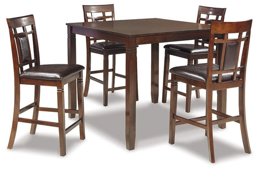 Ashley Express - Bennox DRM Counter Table Set (5/CN) - Walo Furniture