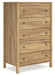 Ashley Express - Bermacy Five Drawer Chest - Walo Furniture