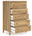 Ashley Express - Bermacy Five Drawer Chest - Walo Furniture