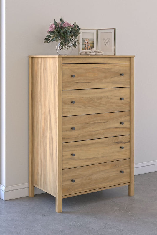 Ashley Express - Bermacy Five Drawer Chest - Walo Furniture