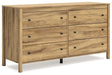 Ashley Express - Bermacy Full Panel Headboard with Dresser and Nightstand - Walo Furniture