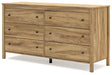 Ashley Express - Bermacy Full Panel Headboard with Dresser, Chest and Nightstand - Walo Furniture