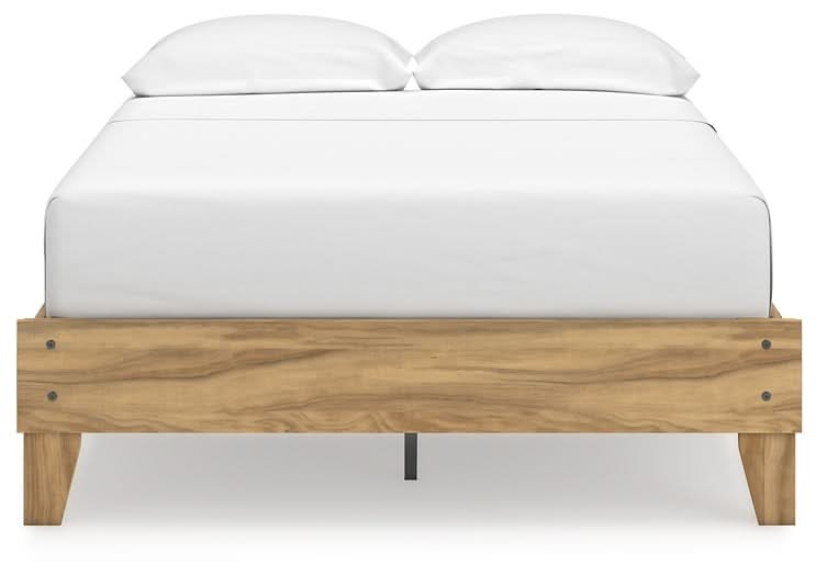 Ashley Express - Bermacy Full Platform Bed with Dresser and Nightstand - Walo Furniture