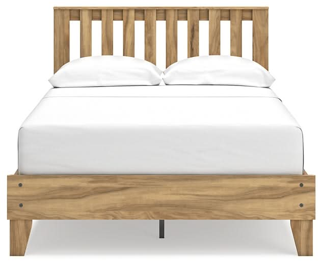 Ashley Express - Bermacy Platform Panel Bed - Walo Furniture