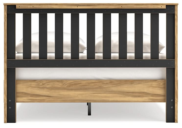 Ashley Express - Bermacy Platform Panel Bed - Walo Furniture