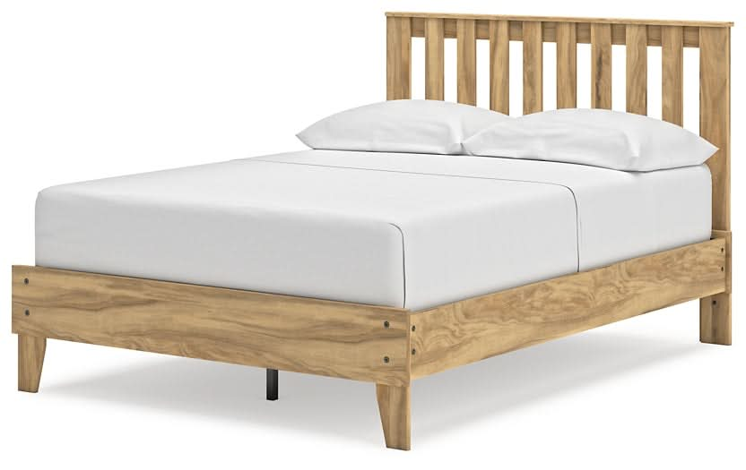 Ashley Express - Bermacy Platform Panel Bed - Walo Furniture