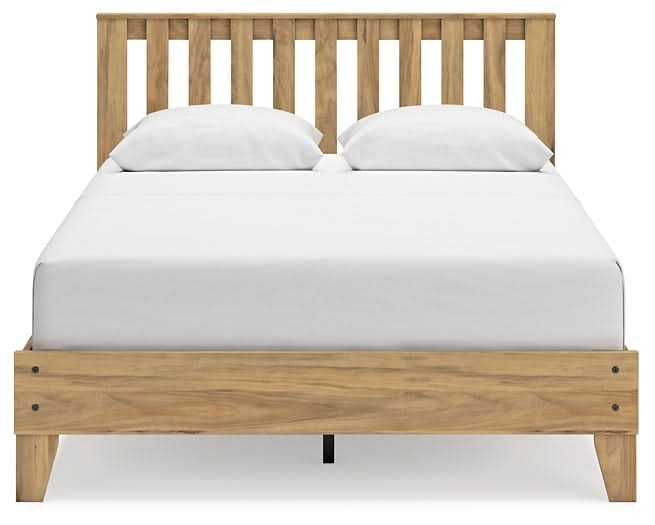 Ashley Express - Bermacy Platform Panel Bed - Walo Furniture