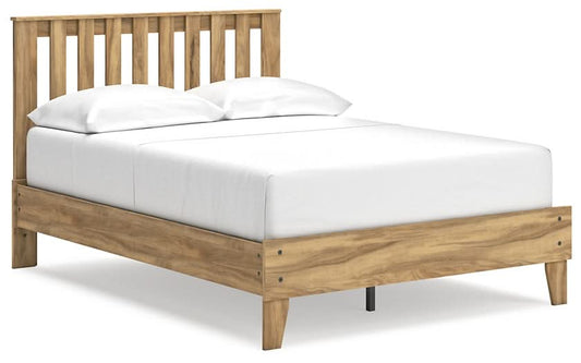 Ashley Express - Bermacy Platform Panel Bed - Walo Furniture