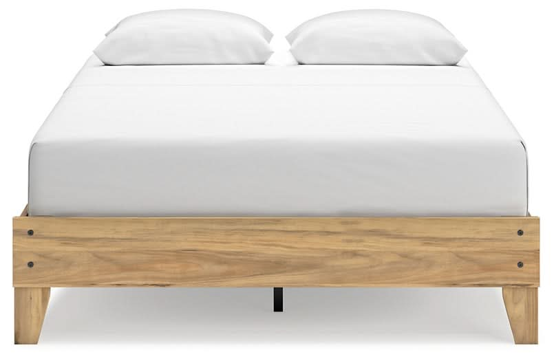 Ashley Express - Bermacy Queen Platform Bed with Dresser, Chest and Nightstand - Walo Furniture